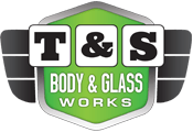 T&S Auto Glass Logo